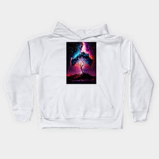 Chaotic Enchantment: Cosmic Marvels Kids Hoodie